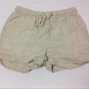 Women Shorts S Beige